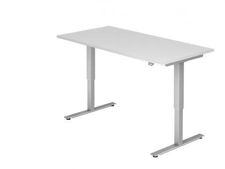 Elektrisch höhenverstellbarer Schreibtisch 160 x 80 cm 